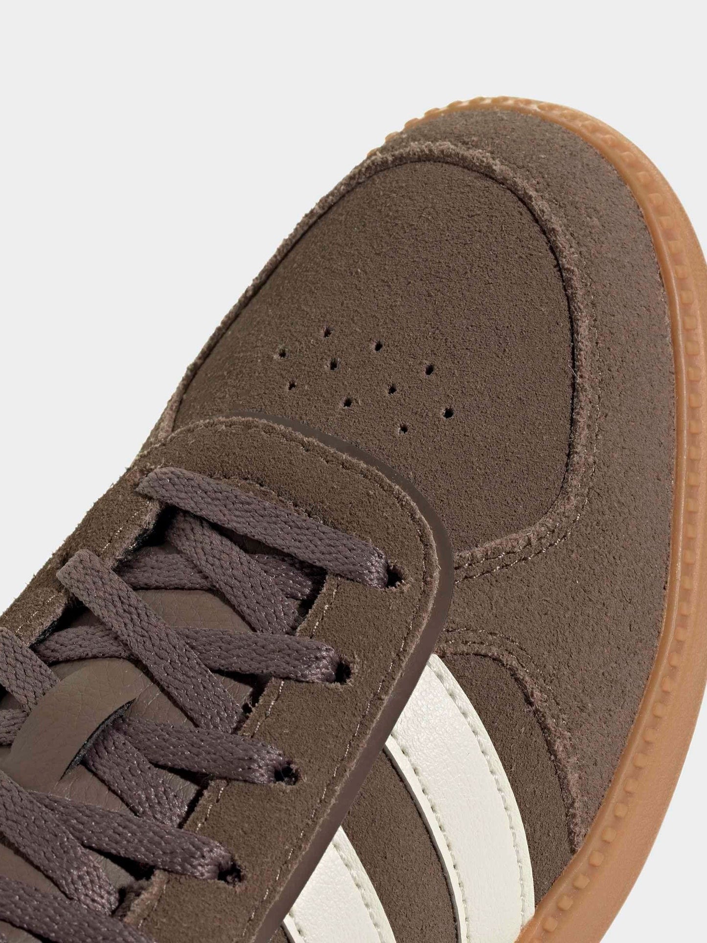 adidas Brown/White Breaknet Sleek Junior Trainers image 5
