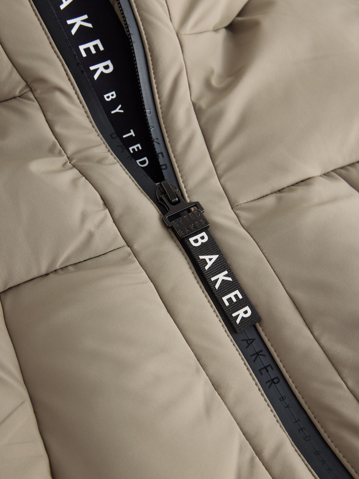 Baker by Ted Baker Stone Shower Resistant Longline Padded Coat - image 13