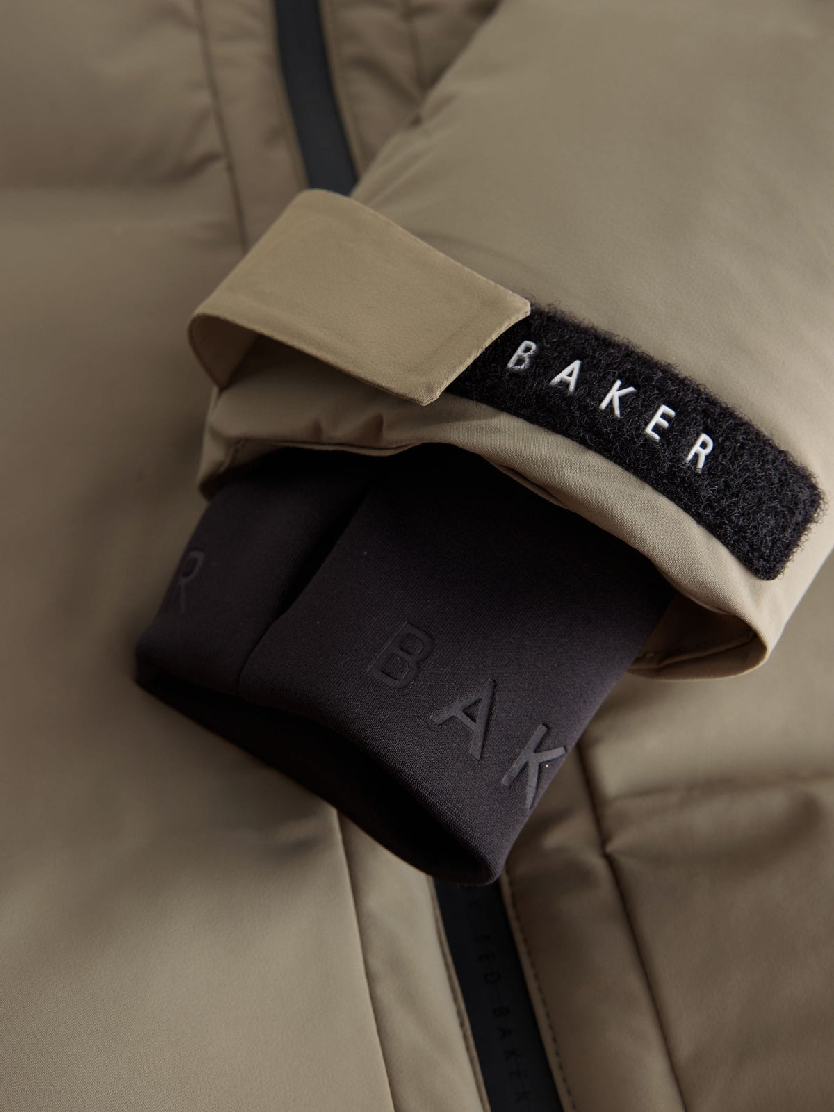 Baker by Ted Baker Stone Shower Resistant Longline Padded Coat - image 14