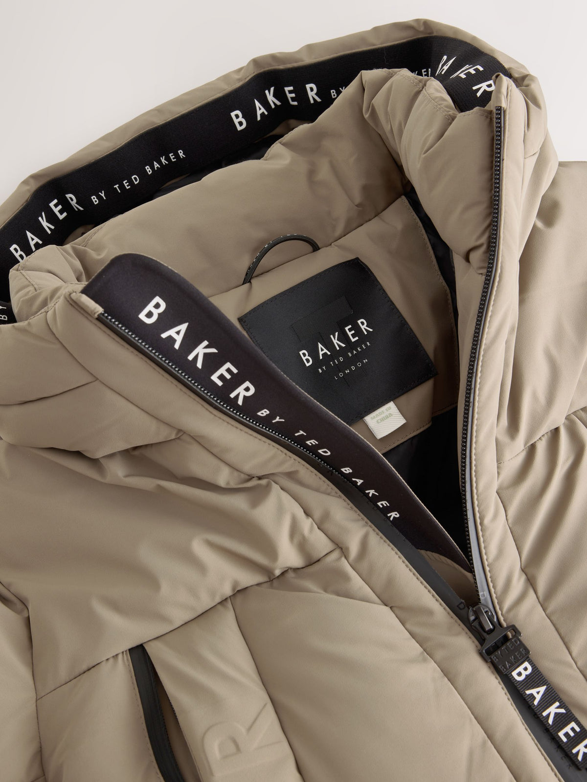 Baker by Ted Baker Stone Shower Resistant Longline Padded Coat - image 16