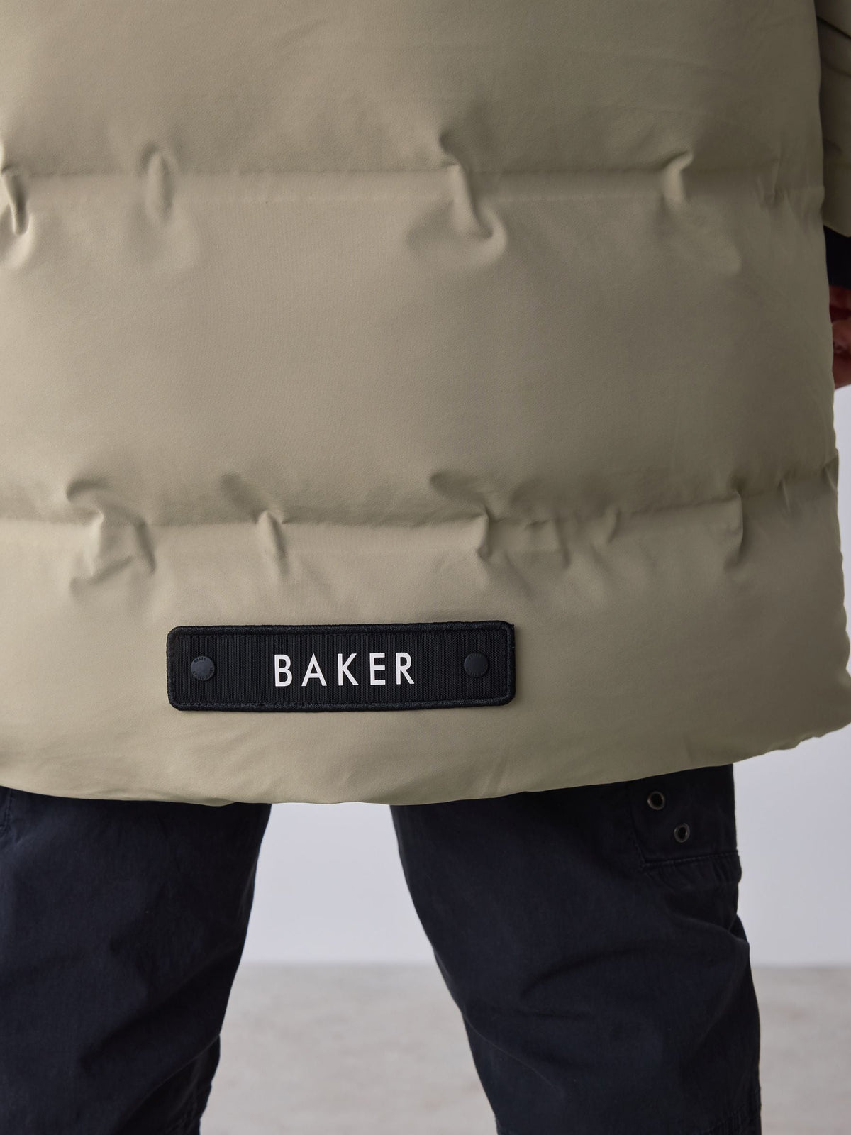 Baker by Ted Baker Stone Shower Resistant Longline Padded Coat - image 7