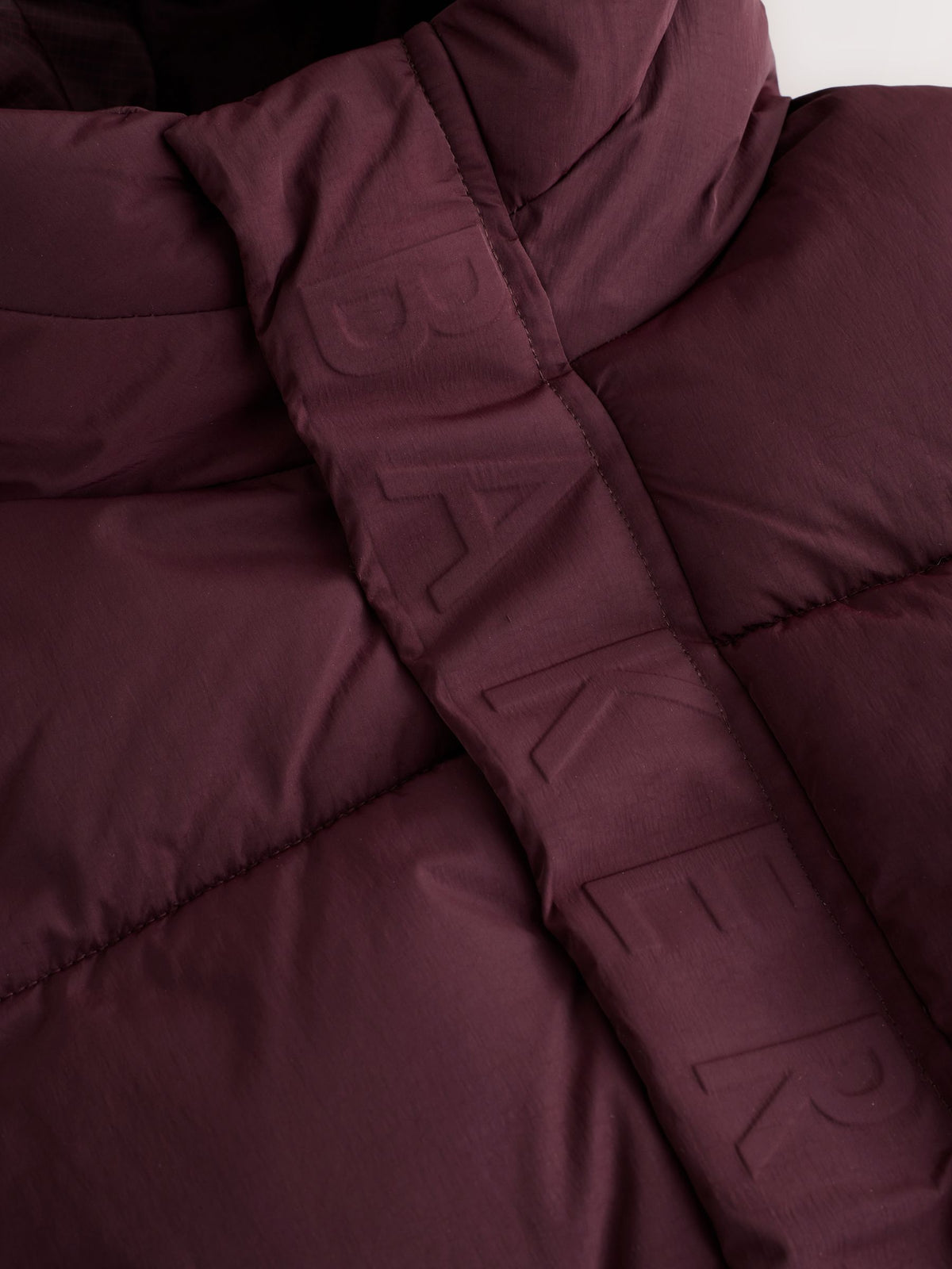 Baker by Ted Baker Burgundy Red Shower Resistant Padded Coat - image 10