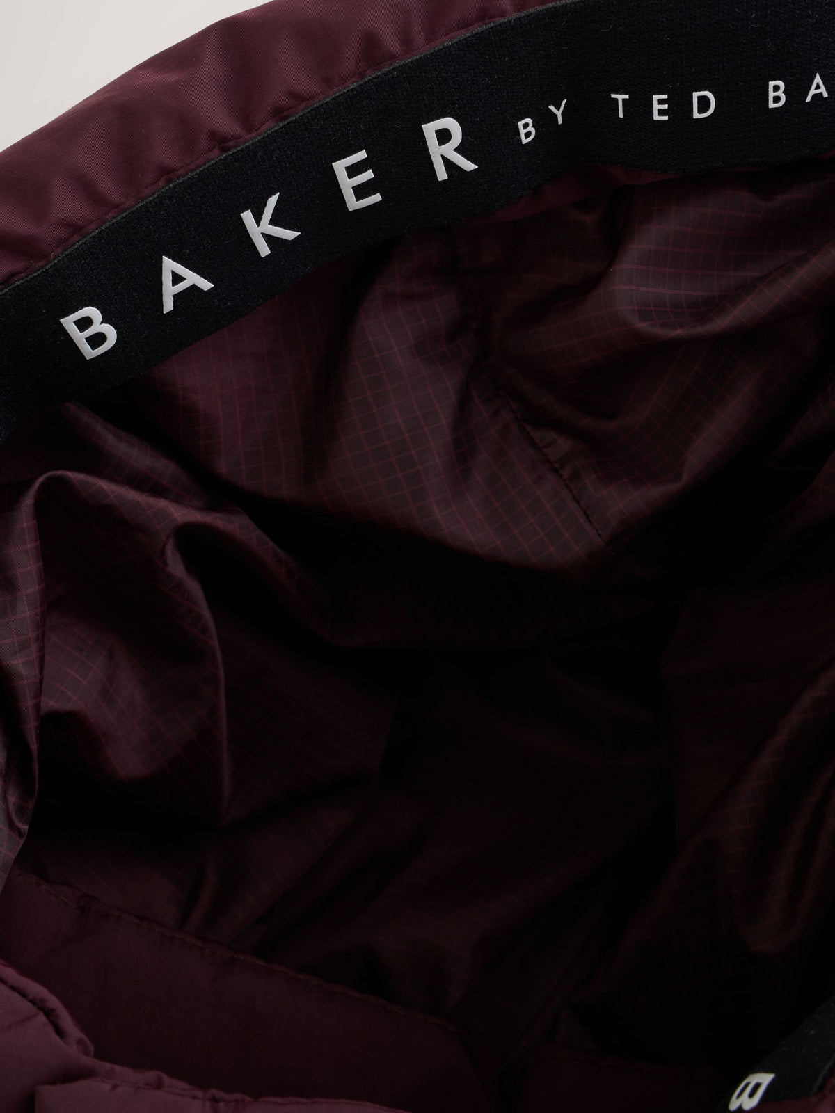Baker by Ted Baker Burgundy Red Shower Resistant Padded Coat - image 11