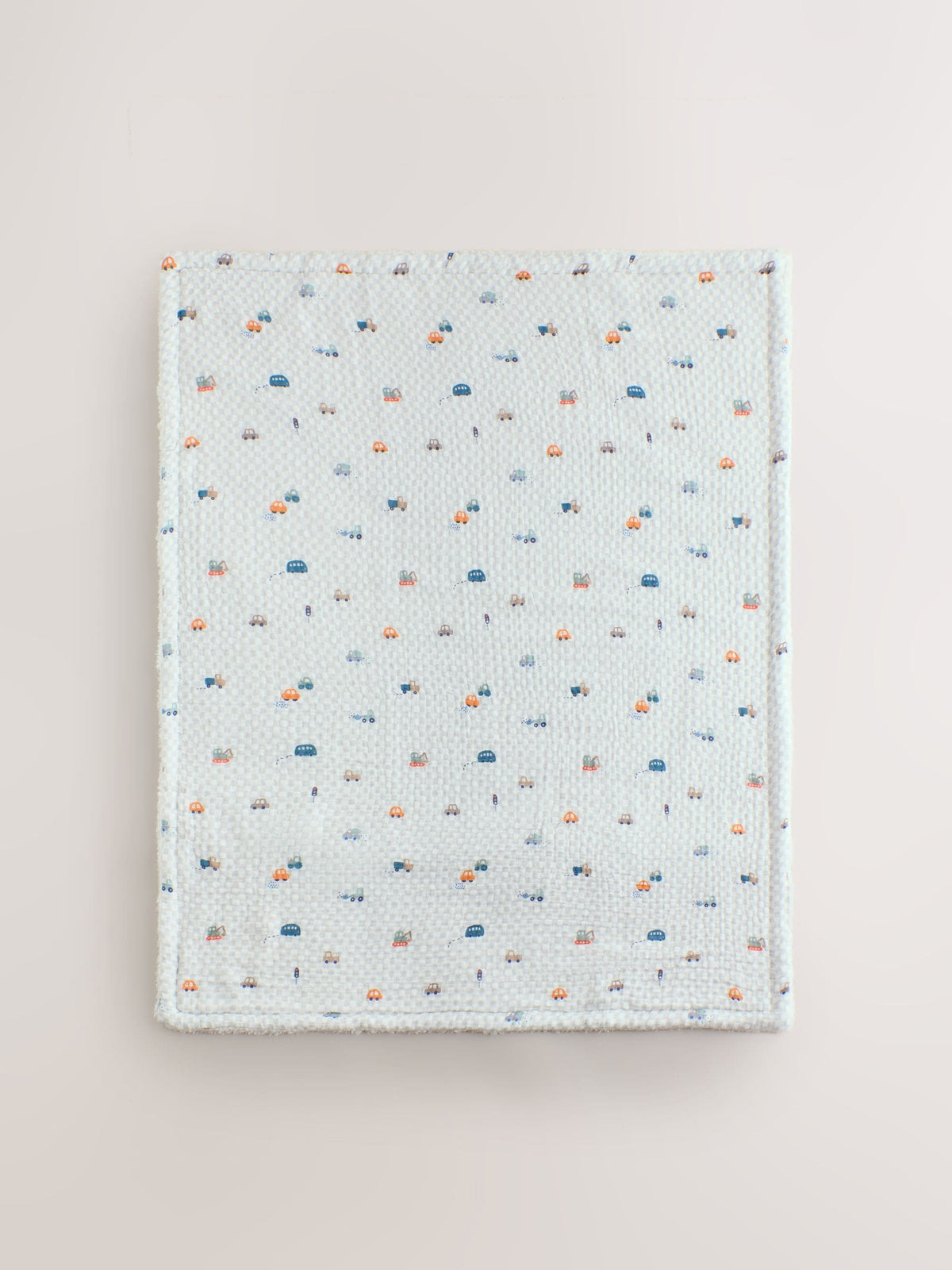 Checkerboard Cars Muslin Baby Fleece Blanket - image 5