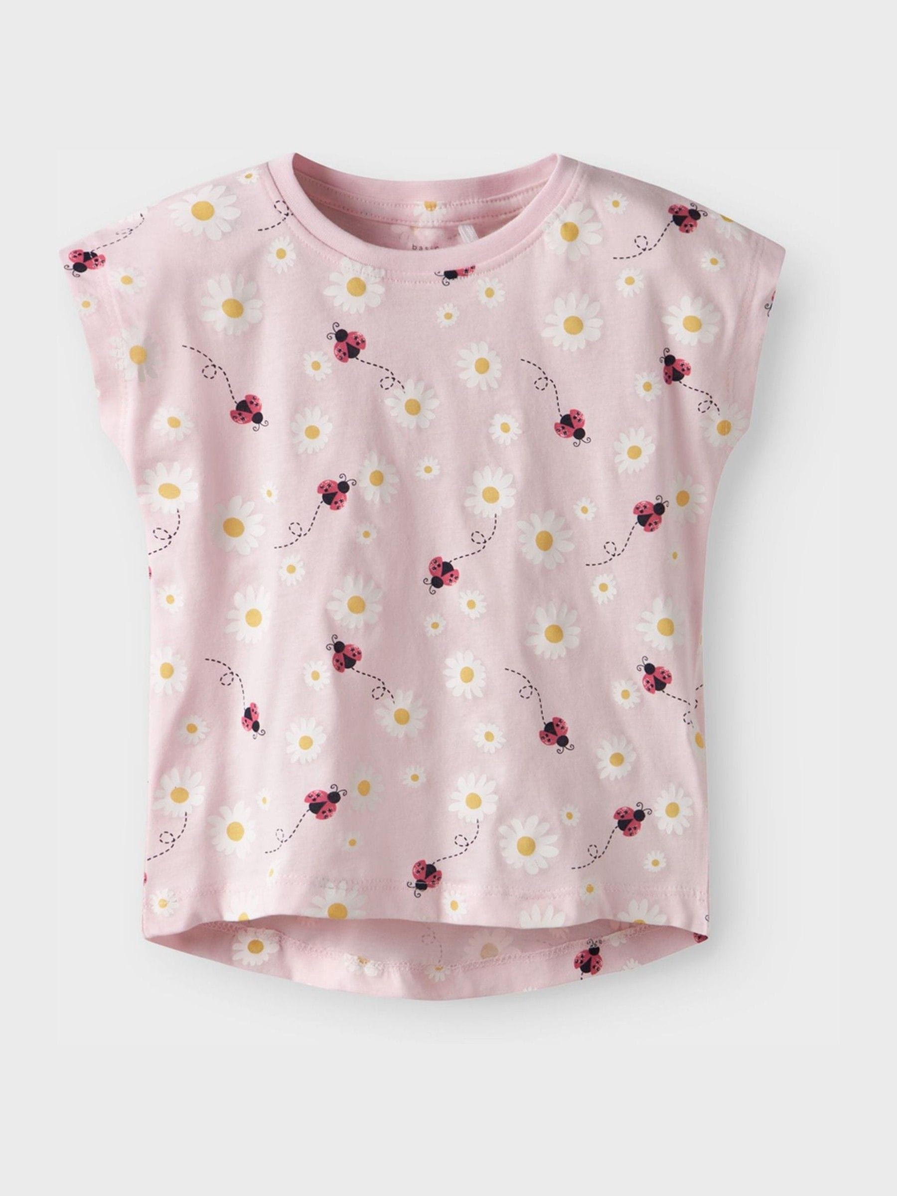 Name It Pink Printed Graphic T-Shirts 3 Pack image 4