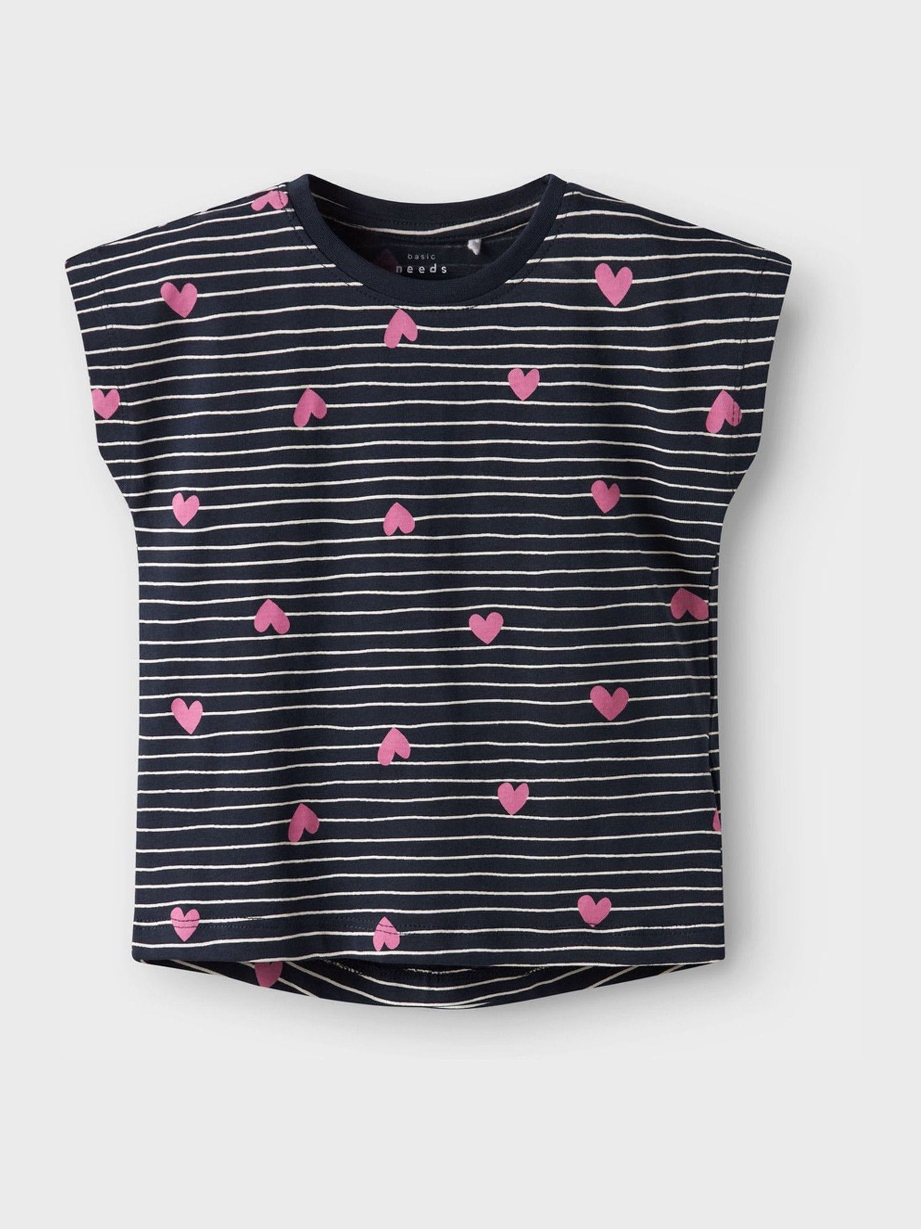 Name It Pink Printed Graphic T-Shirts 3 Pack image 4