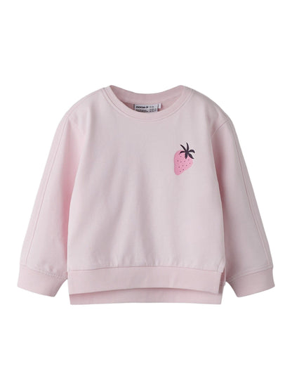 Name It Pink Strawberry Sweat Top and Leggings Set image 2