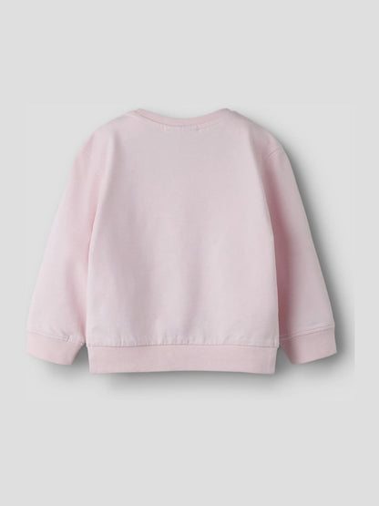 Name It Pink Strawberry Sweat Top and Leggings Set image 3