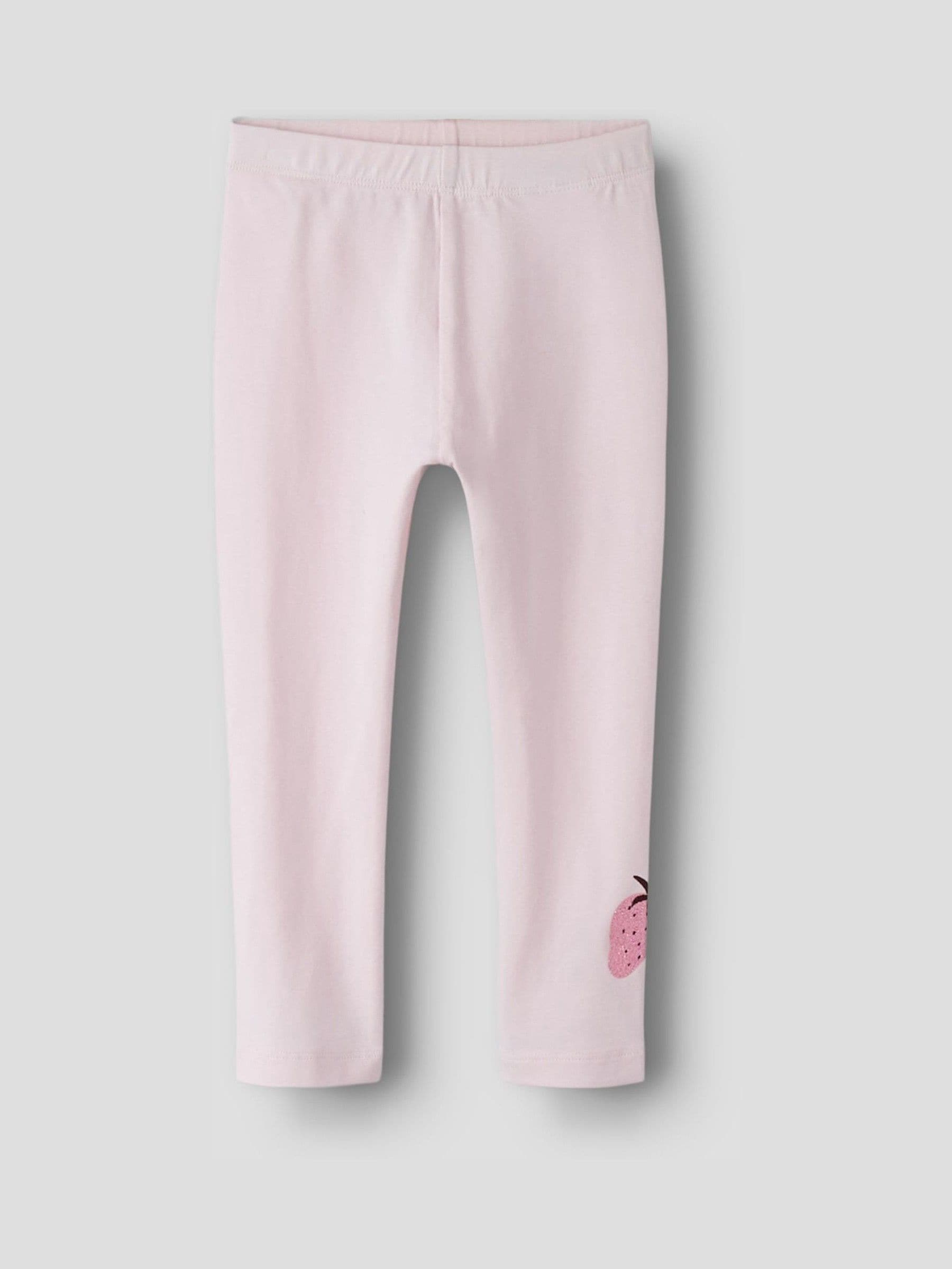 Name It Pink Strawberry Sweat Top and Leggings Set image 4