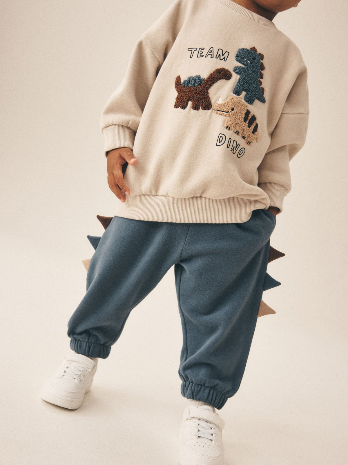 Dsiney Kidz - Neutral Crew Neck Joggers Set (3mths-7yrs) image 2