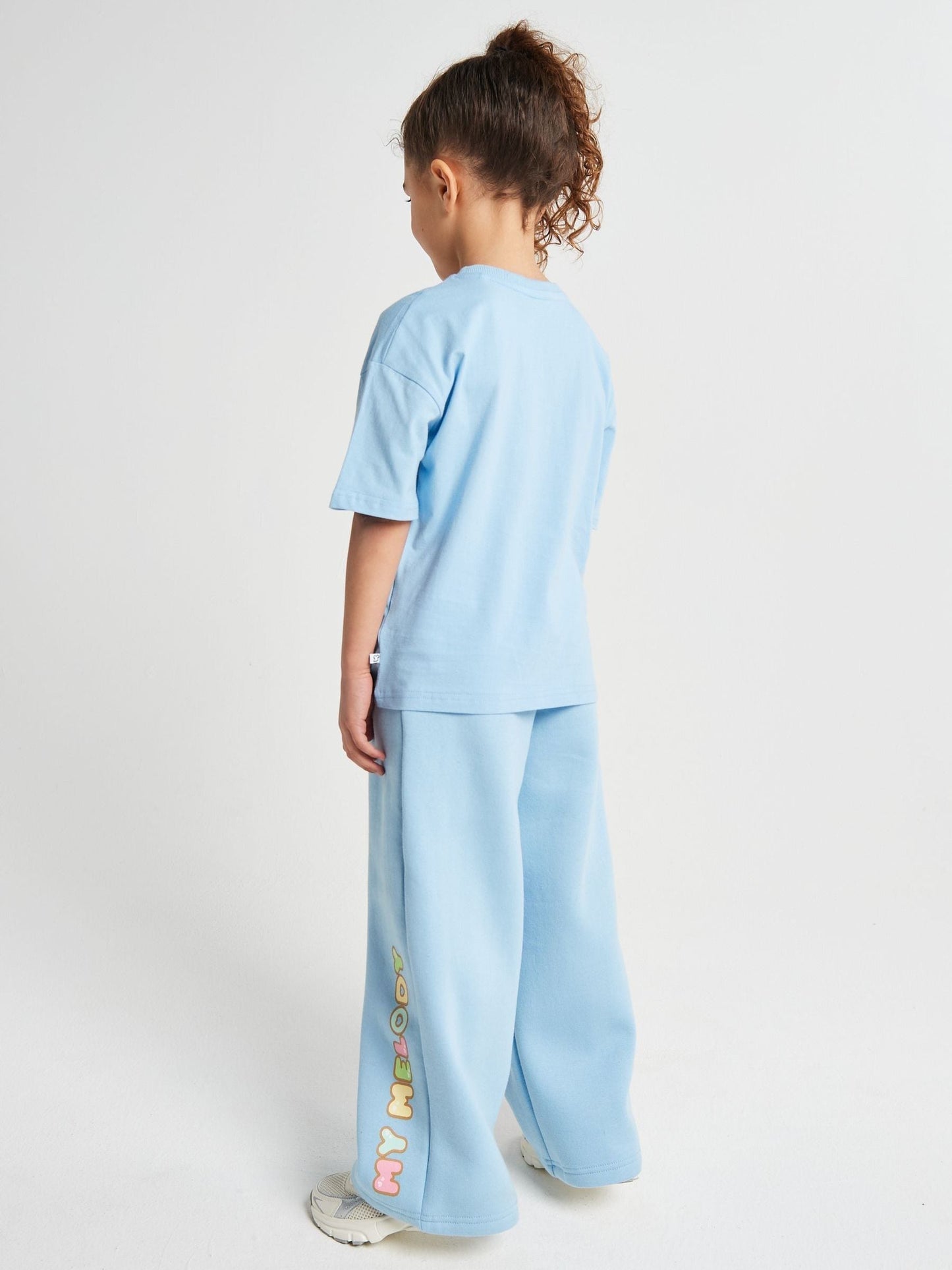 Brand Threads Blue My Melody T-Shirt and Wide Leg Joggers Set image 3