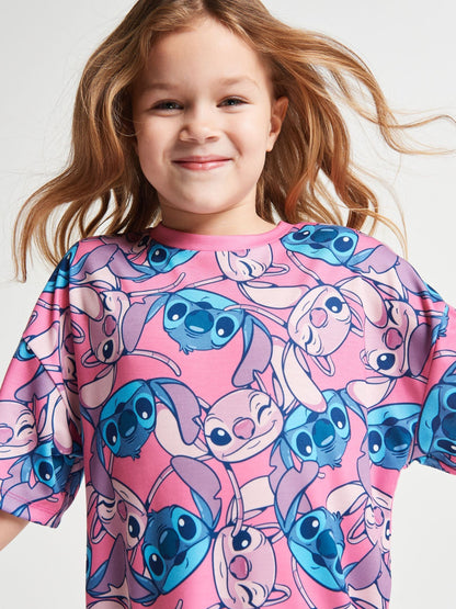 Brand Threads Pink Lilo & Stitch Nighties 2 Pack - image 6