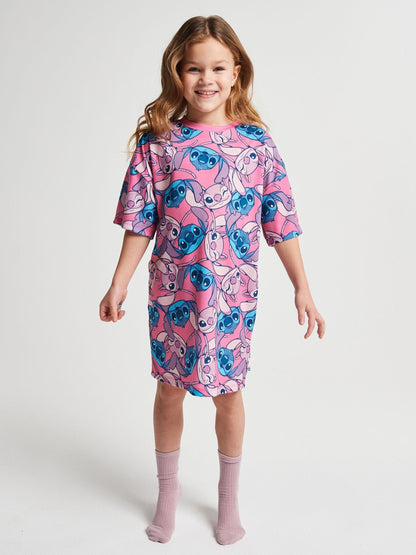 Brand Threads Pink Lilo & Stitch Nighties 2 Pack - image 8