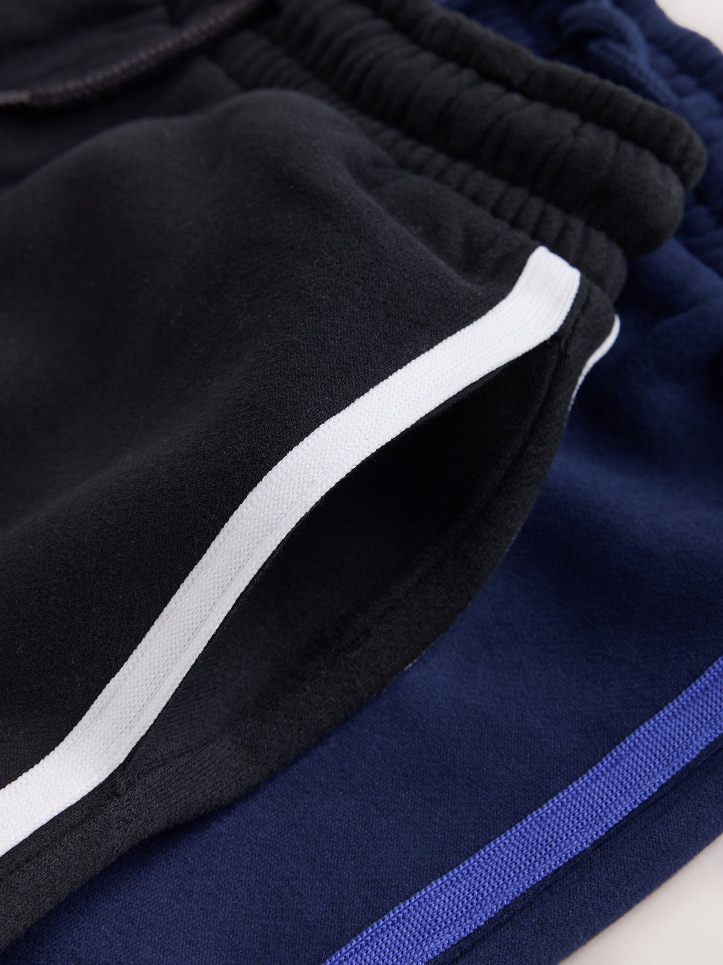 Dsiney Kidz - Black/Navy 2 Pack Side Stripe Shorts (3-16yrs) image 6