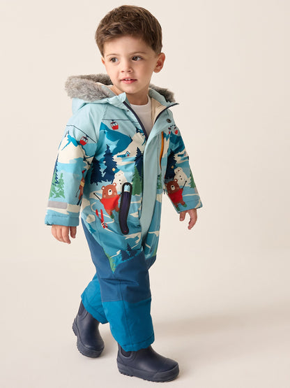 Snow Scene Wadded Waterproof Snowsuit (3mths-7yrs) - image 2