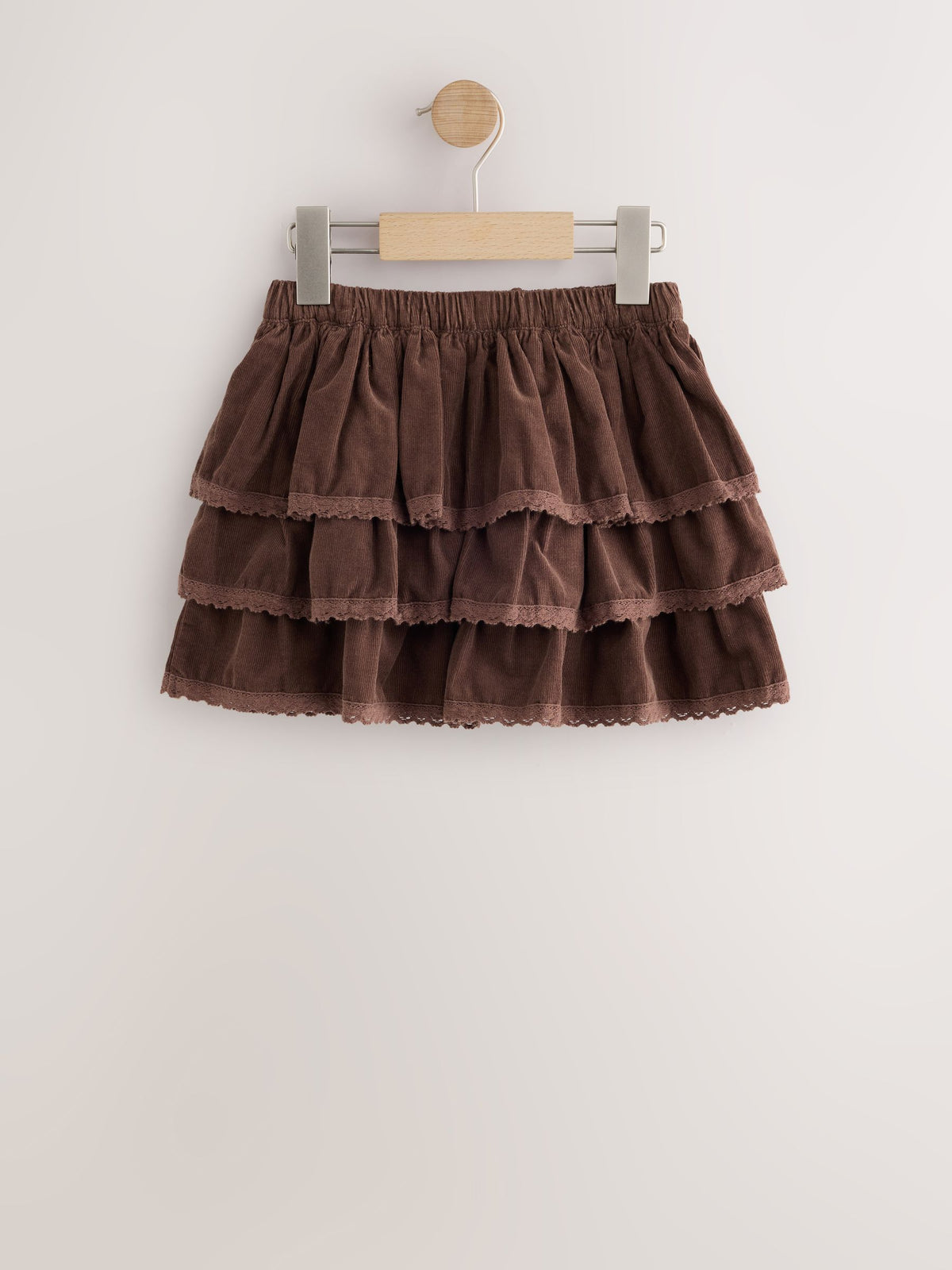 Dsiney Kidz - Chocolate Brown Cord Pullon Rara Skirt (3mths-7yrs) image 6