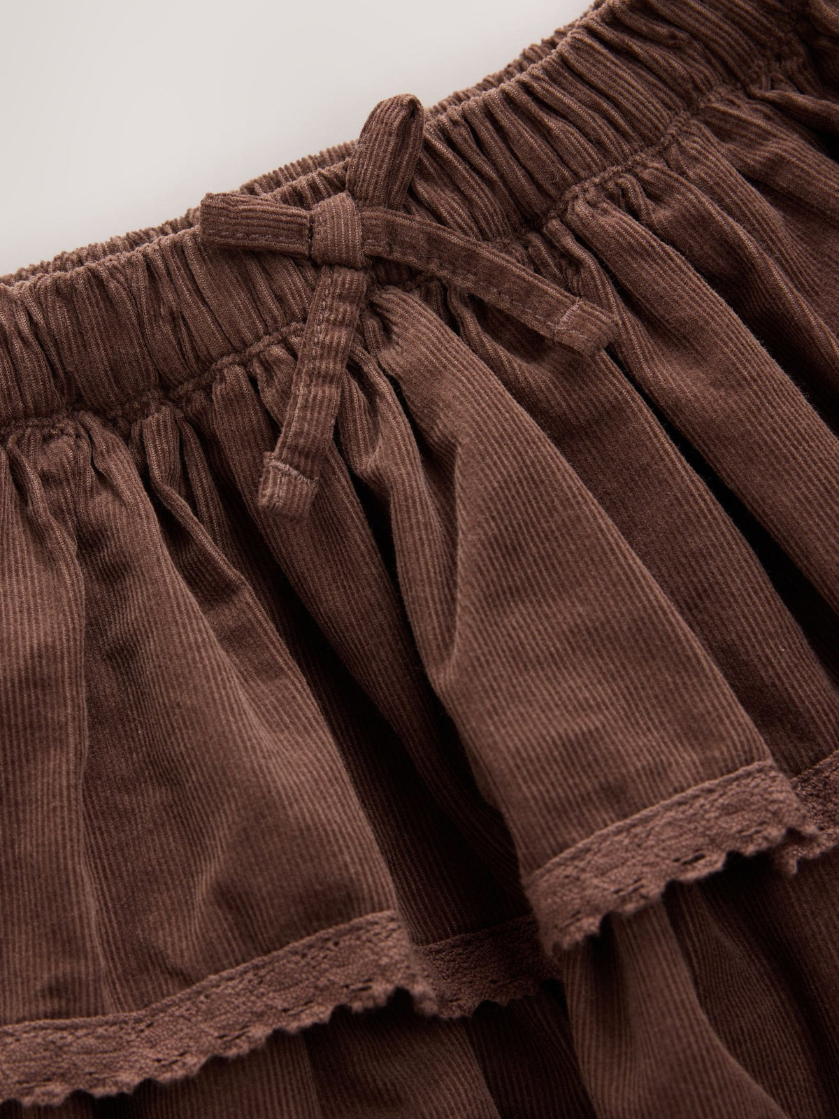 Dsiney Kidz - Chocolate Brown Cord Pullon Rara Skirt (3mths-7yrs) image 8