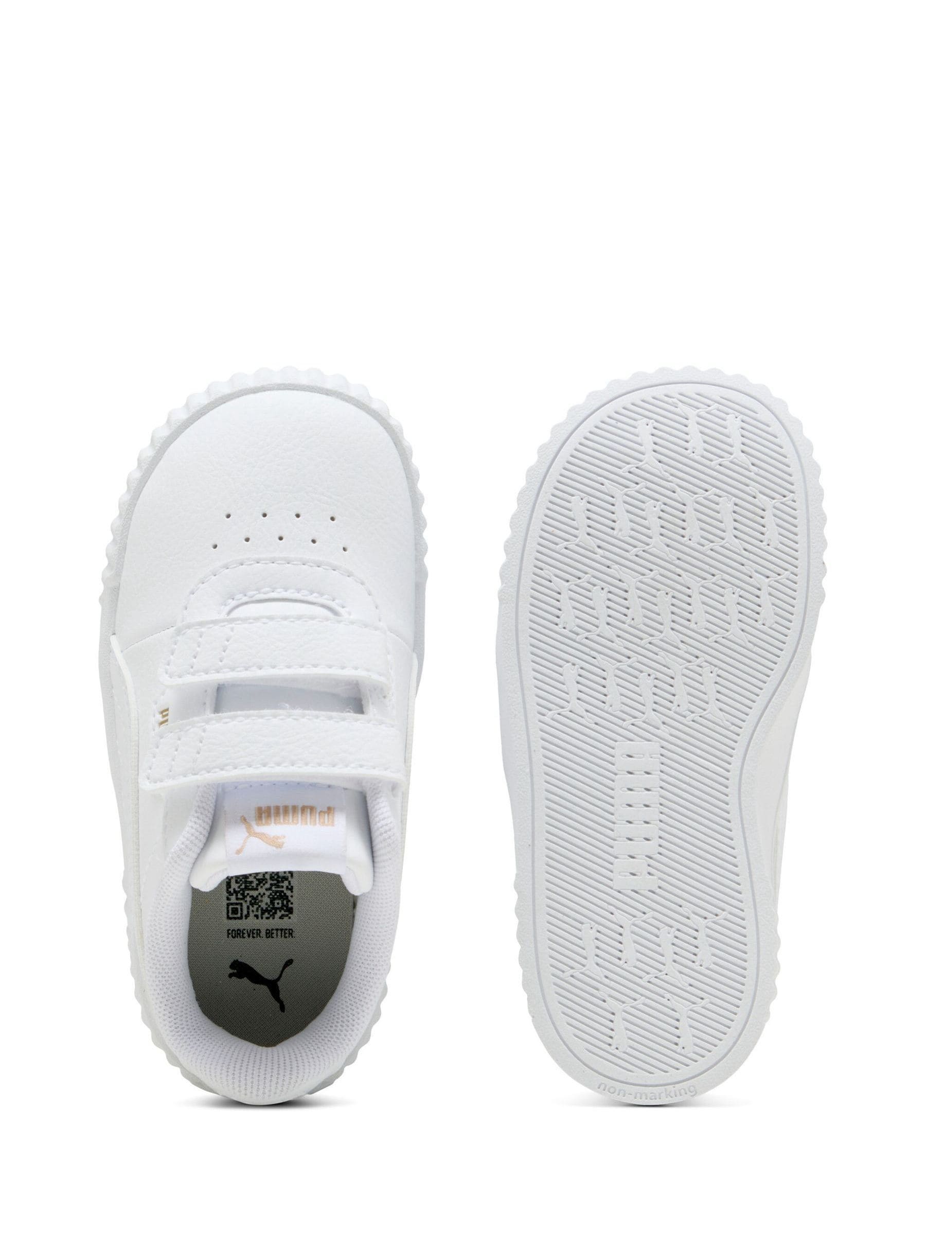 Puma White Toddlers Carina 3.0 Sneakers image 4