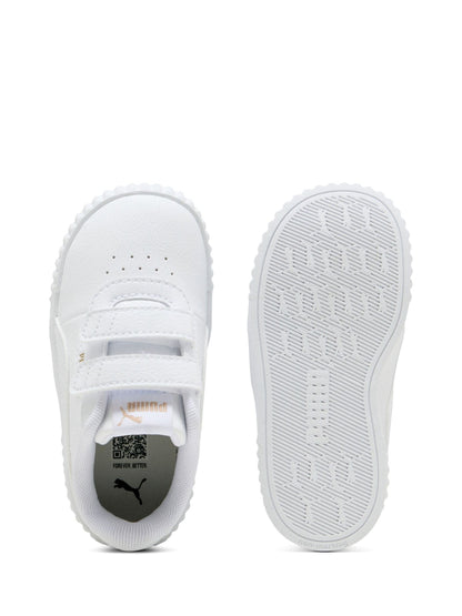 Puma White Toddlers Carina 3.0 Sneakers image 4