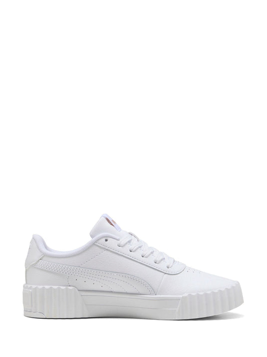 Puma White Kids Youth Carina 3.0 Sneakers image 2