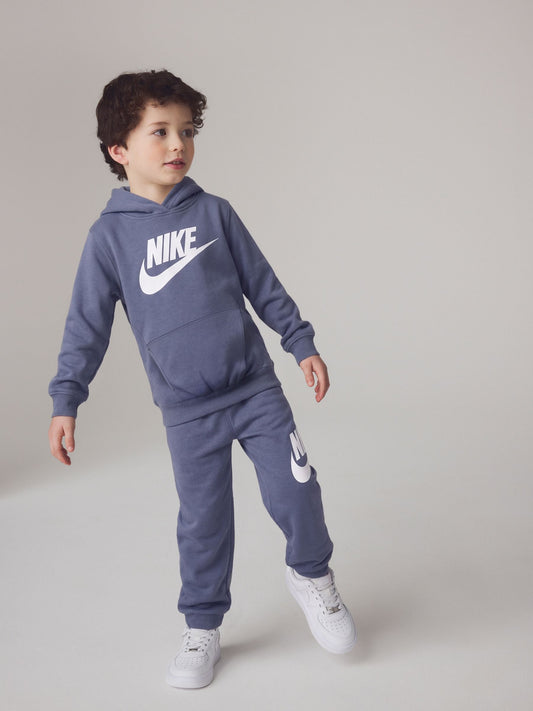Dsiney Kidz - Nike Steel Blue Little Kids Club Fleece Tracksuit Set image 1