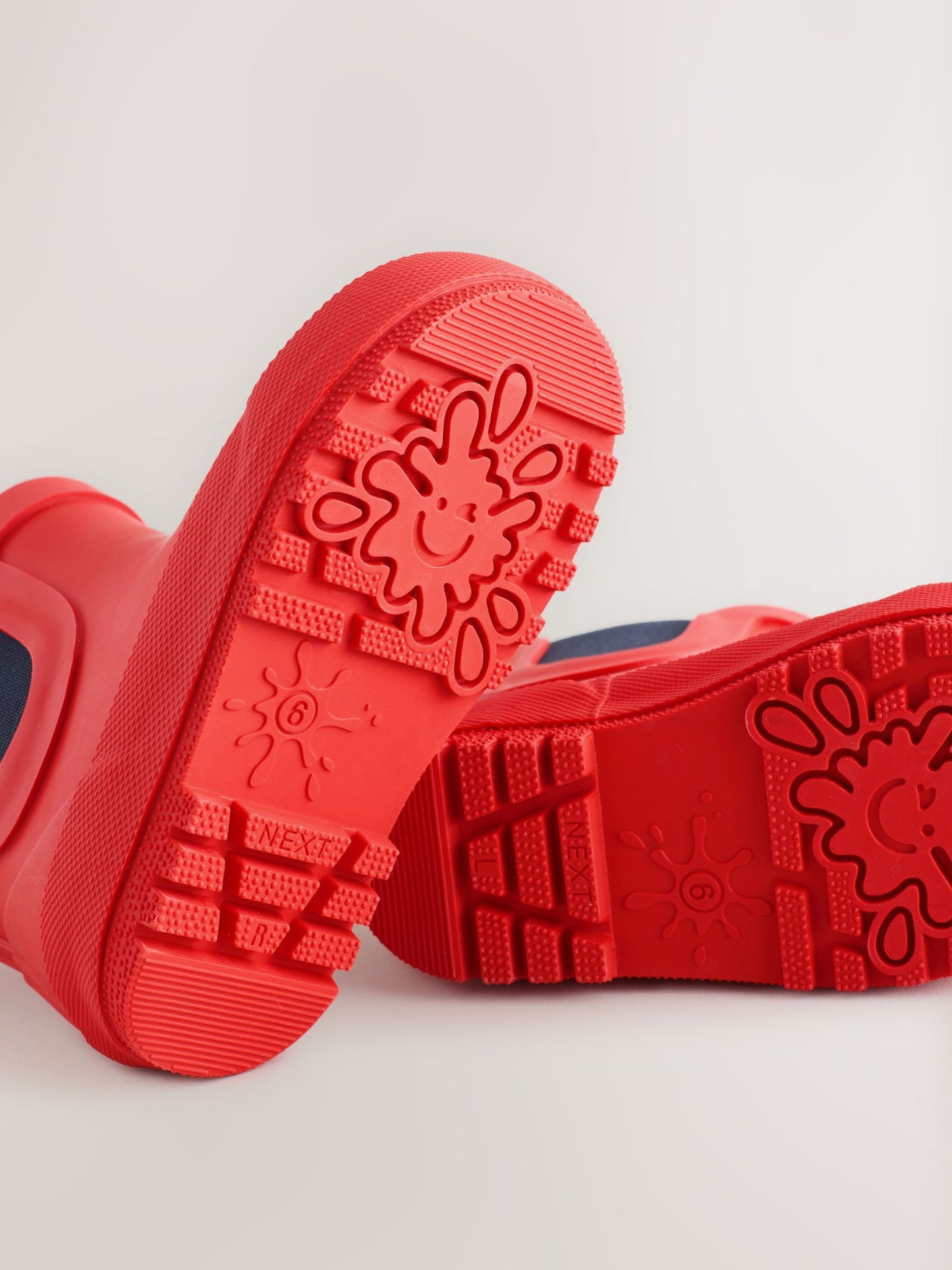 Red Warm Lined Ankle Wellies