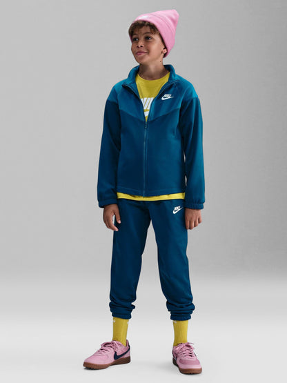 Dsiney Kidz - Nike Blue Force Dri-Fit Poly Zip Through Tracksuit image 1