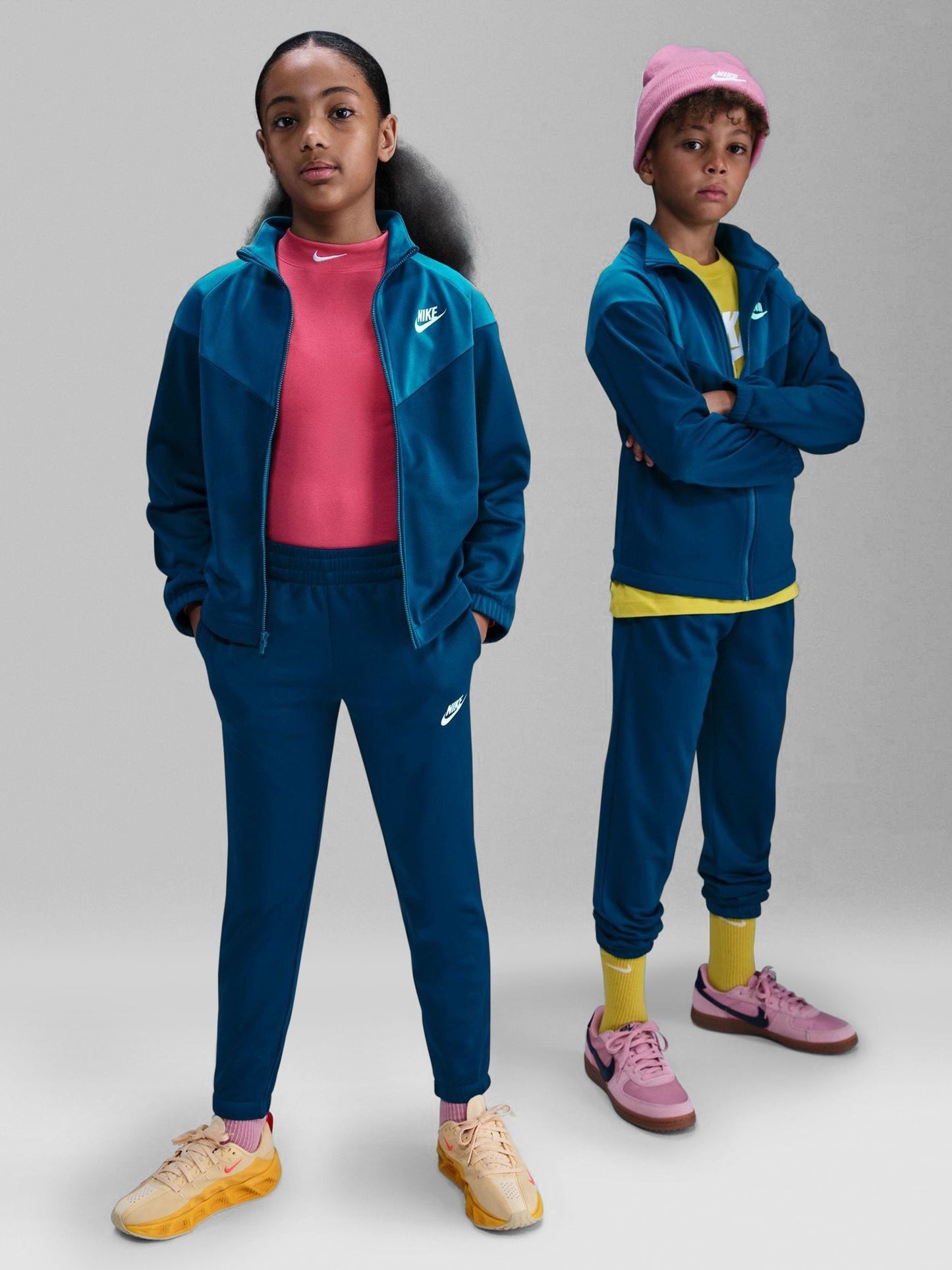 Dsiney Kidz - Nike Blue Force Dri-Fit Poly Zip Through Tracksuit image 3