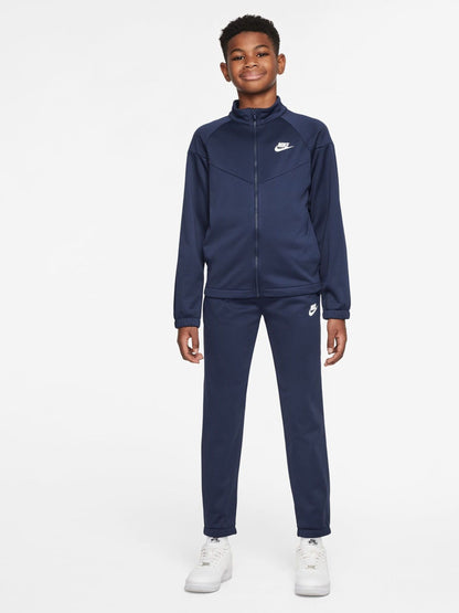 Dsiney Kidz - Nike Midnight Navy Dri-Fit Poly Zip Through Tracksuit image 1