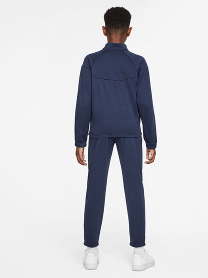 Dsiney Kidz - Nike Midnight Navy Dri-Fit Poly Zip Through Tracksuit image 2