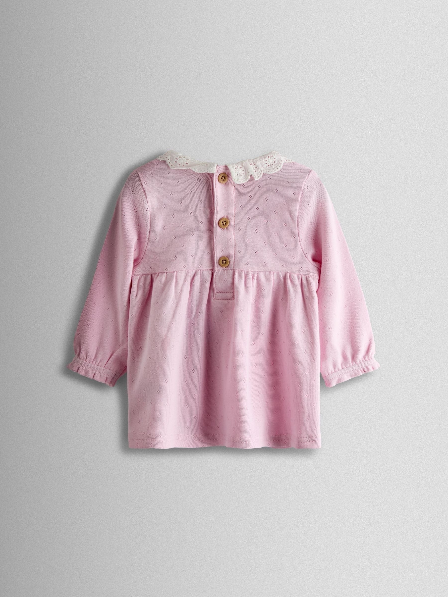 JoJo Maman Bébé Pink Flopsy Blouse & Leggings Set image 3