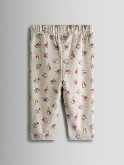 JoJo Maman Bébé Pink Flopsy Blouse & Leggings Set image 5
