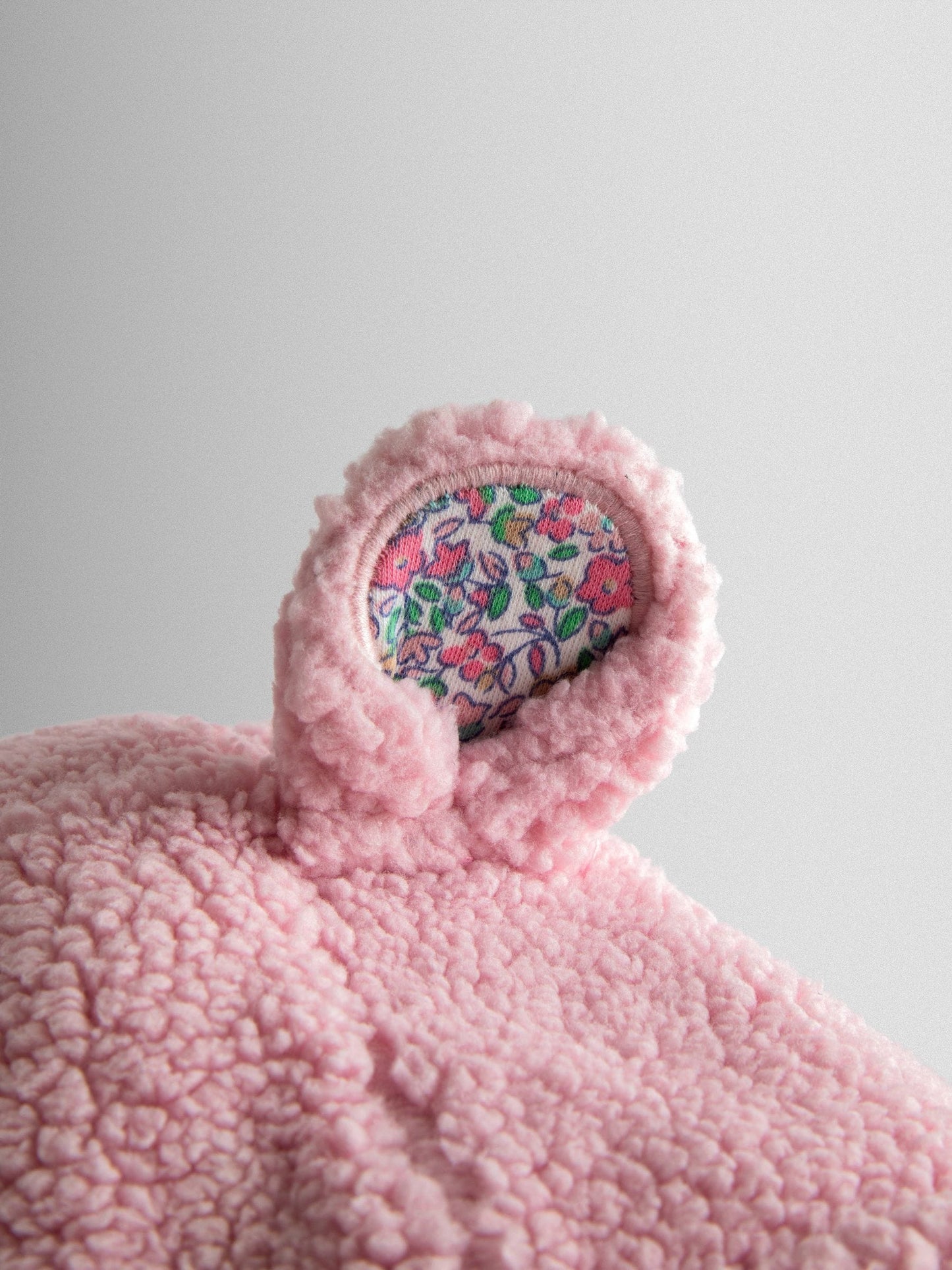 JoJo Maman Bébé Pink Mouse Cosy Borg Character Pramsuit image 3