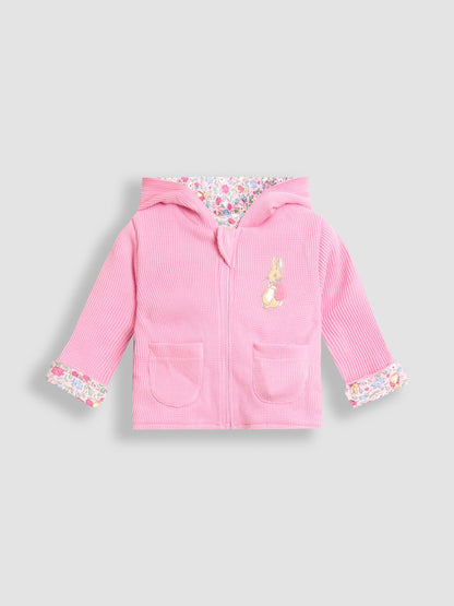 JoJo Maman Bébé Pink 3-Piece Hoodie, Jogger & Body Set image 2