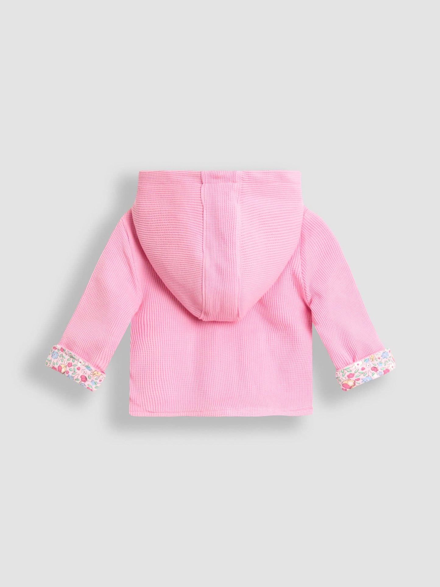 JoJo Maman Bébé Pink 3-Piece Hoodie, Jogger & Body Set image 3