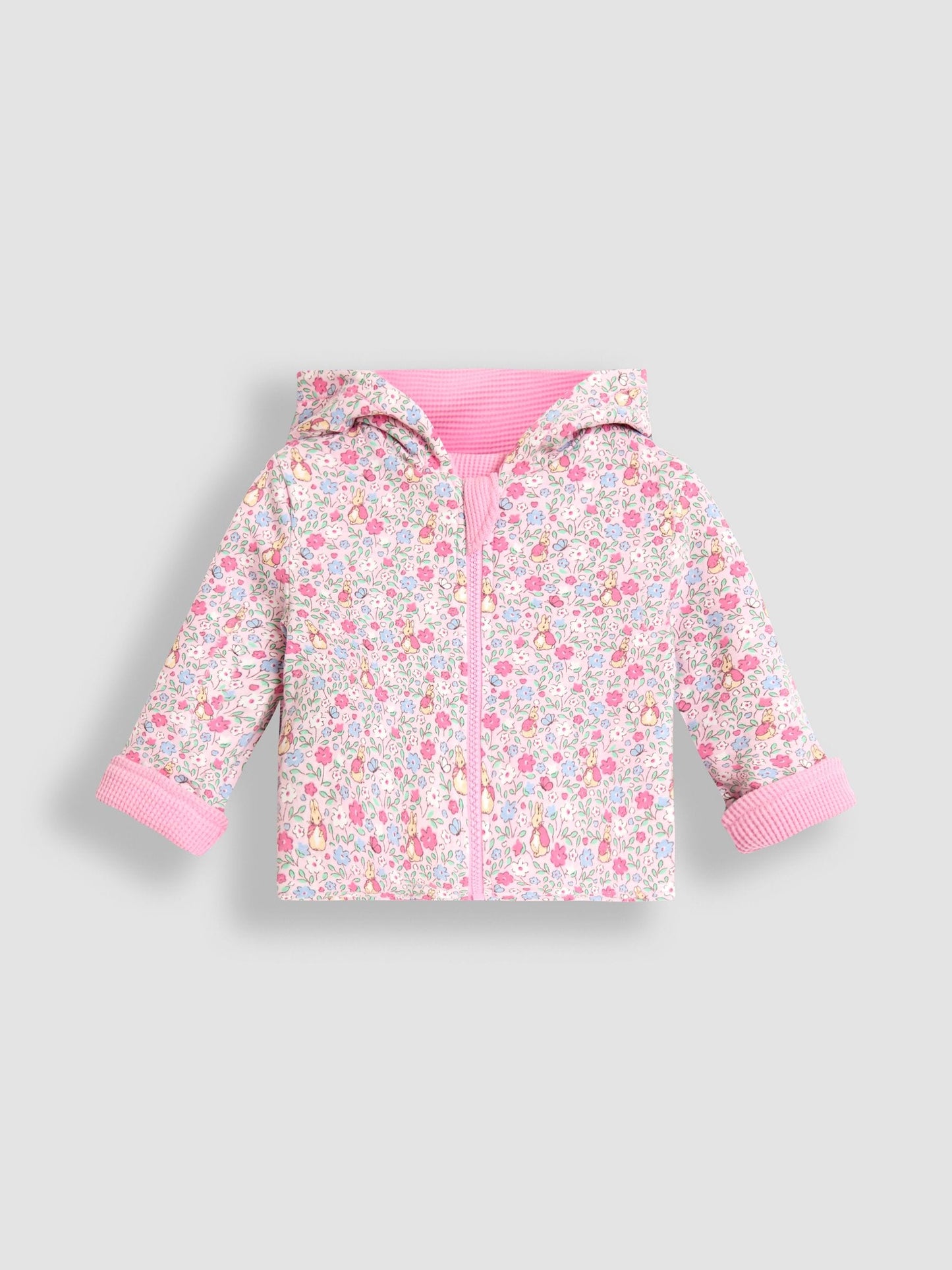 JoJo Maman Bébé Pink 3-Piece Hoodie, Jogger & Body Set image 4