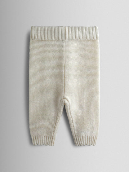 JoJo Maman Bébé Cream Knit 3-Piece Set image 4