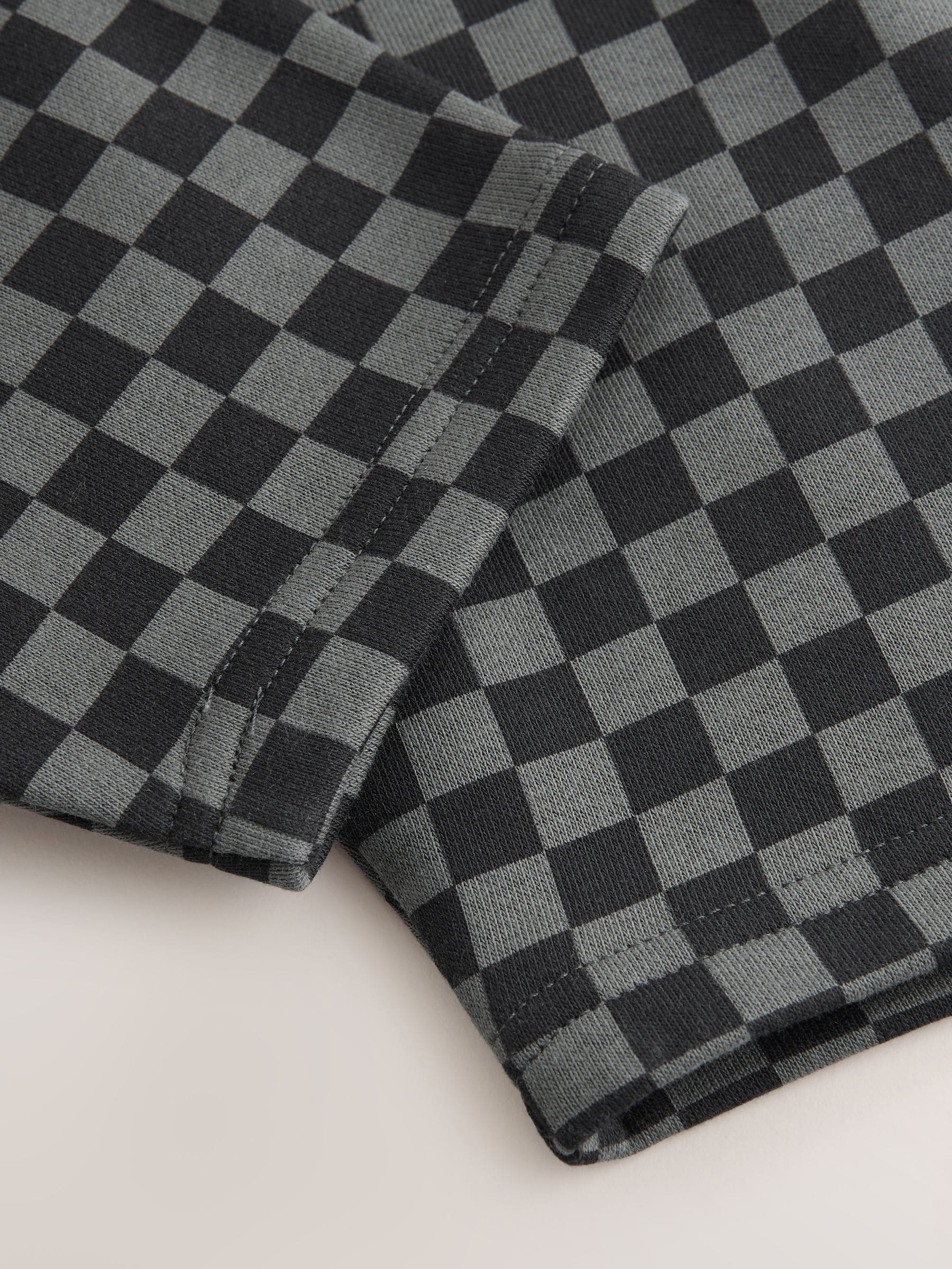 Mono Checkerboard Single Wide Leg Jersey Joggers (3mths-7yrs) image 9