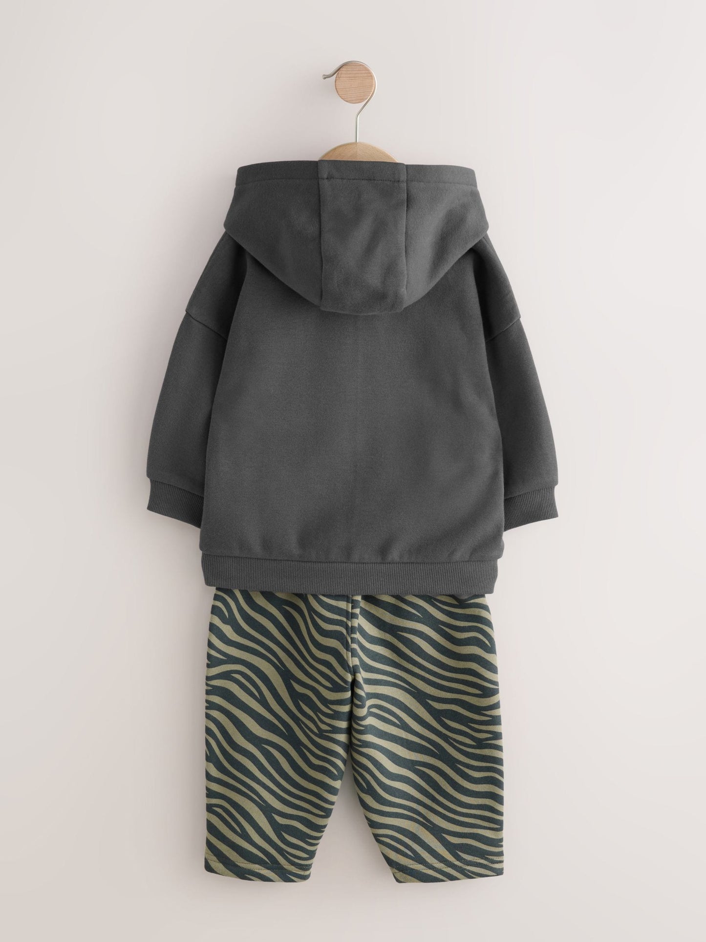 Charcoal Grey Hoodie And Joggers Set (3mths-7yrs)