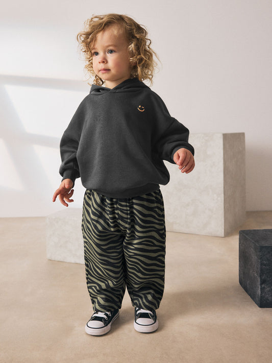 Charcoal Grey Hoodie And Joggers Set (3mths-7yrs) image 1
