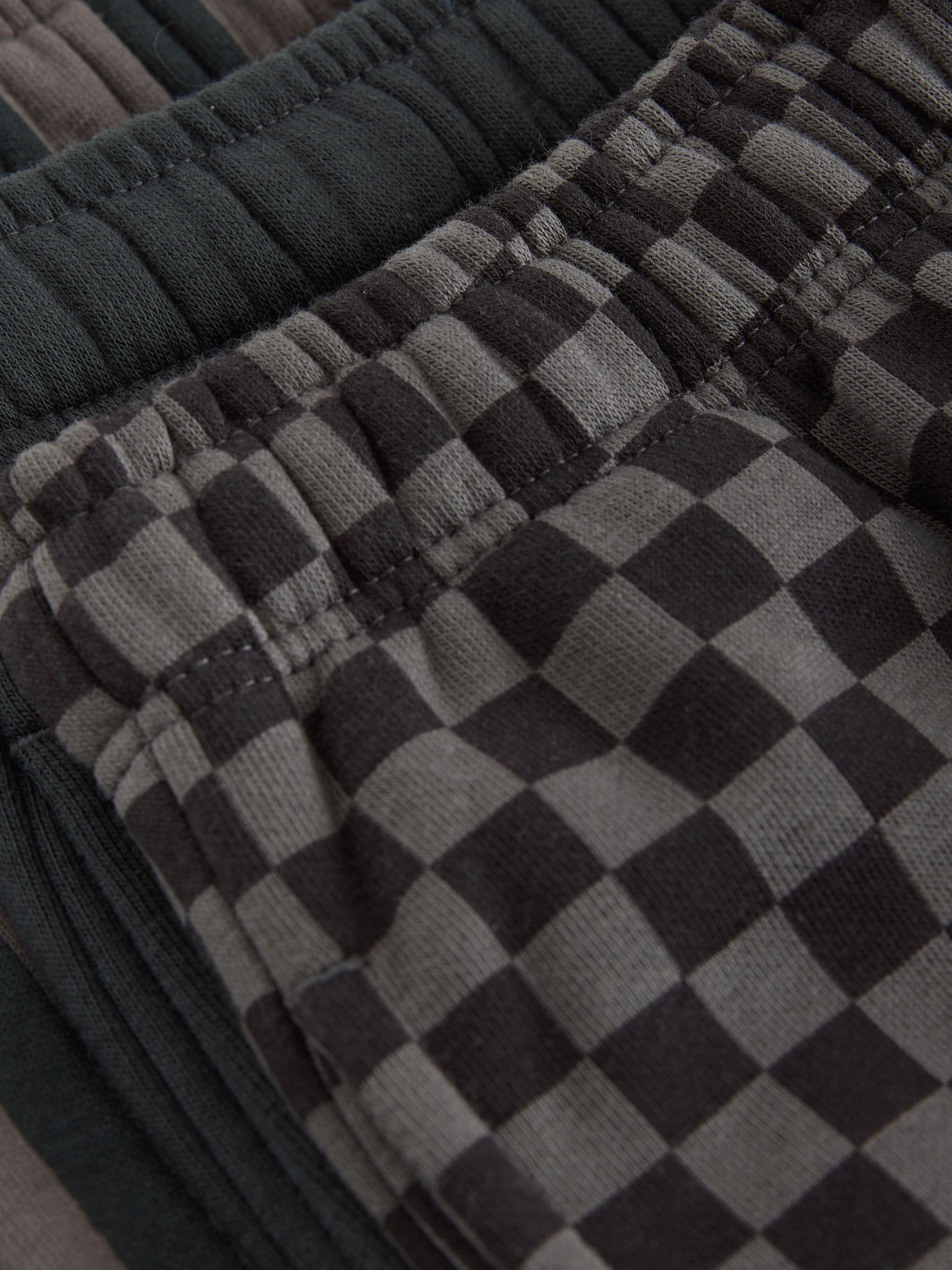 Black/ Charcoal Grey 3 Pack Wide Leg Jersey Joggers (3mths-7yrs) image 6