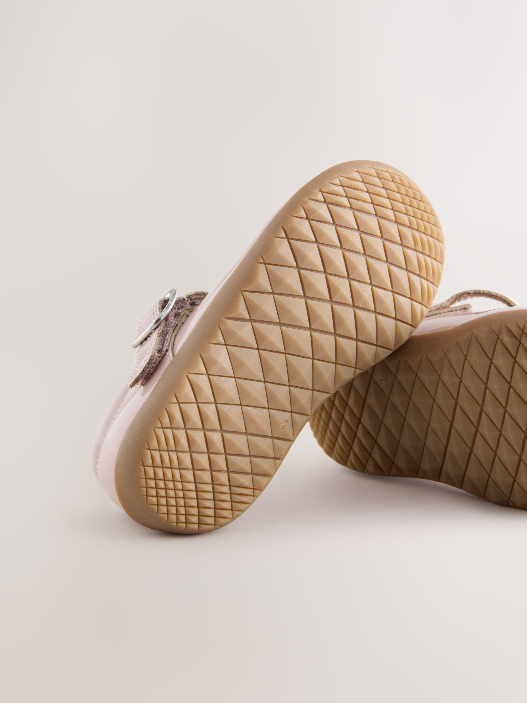 Pink Standard Fit (F) First Walker T-Bar Touch Fastening Shoes image 5