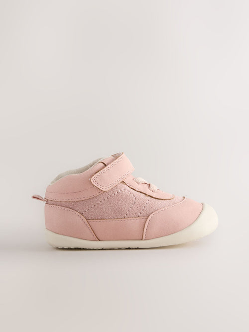 Pink Crawler High Top Trainers image 1