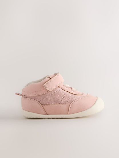 Pink Crawler High Top Trainers image 2