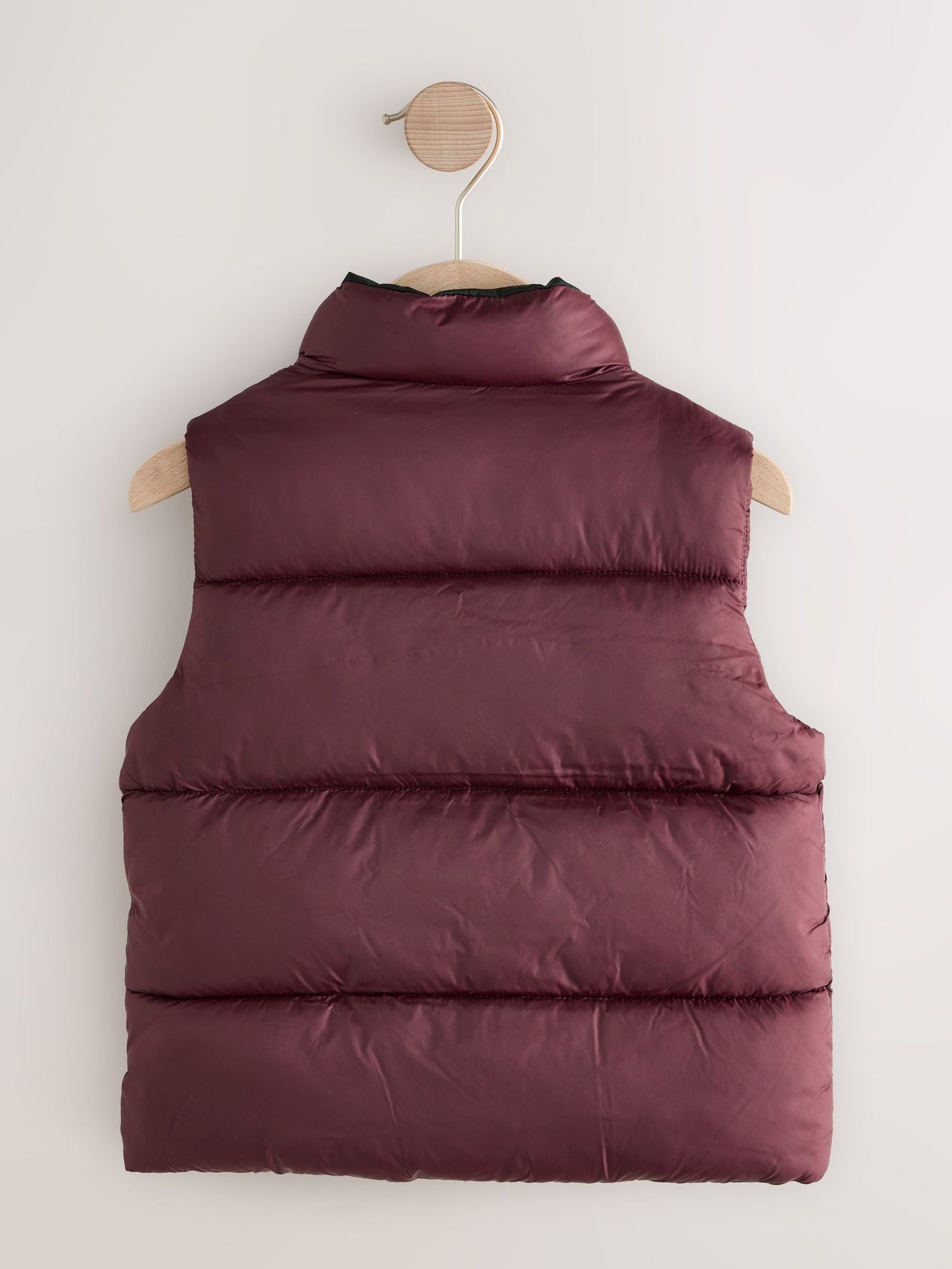 Burgundy Red Padded Gilet (3mths-10yrs)