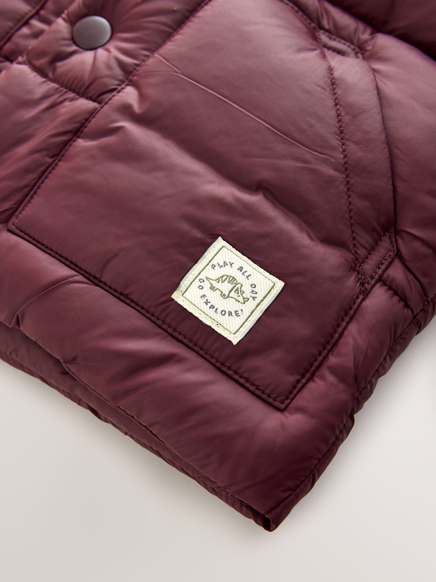 Burgundy Red Padded Gilet (3mths-10yrs)