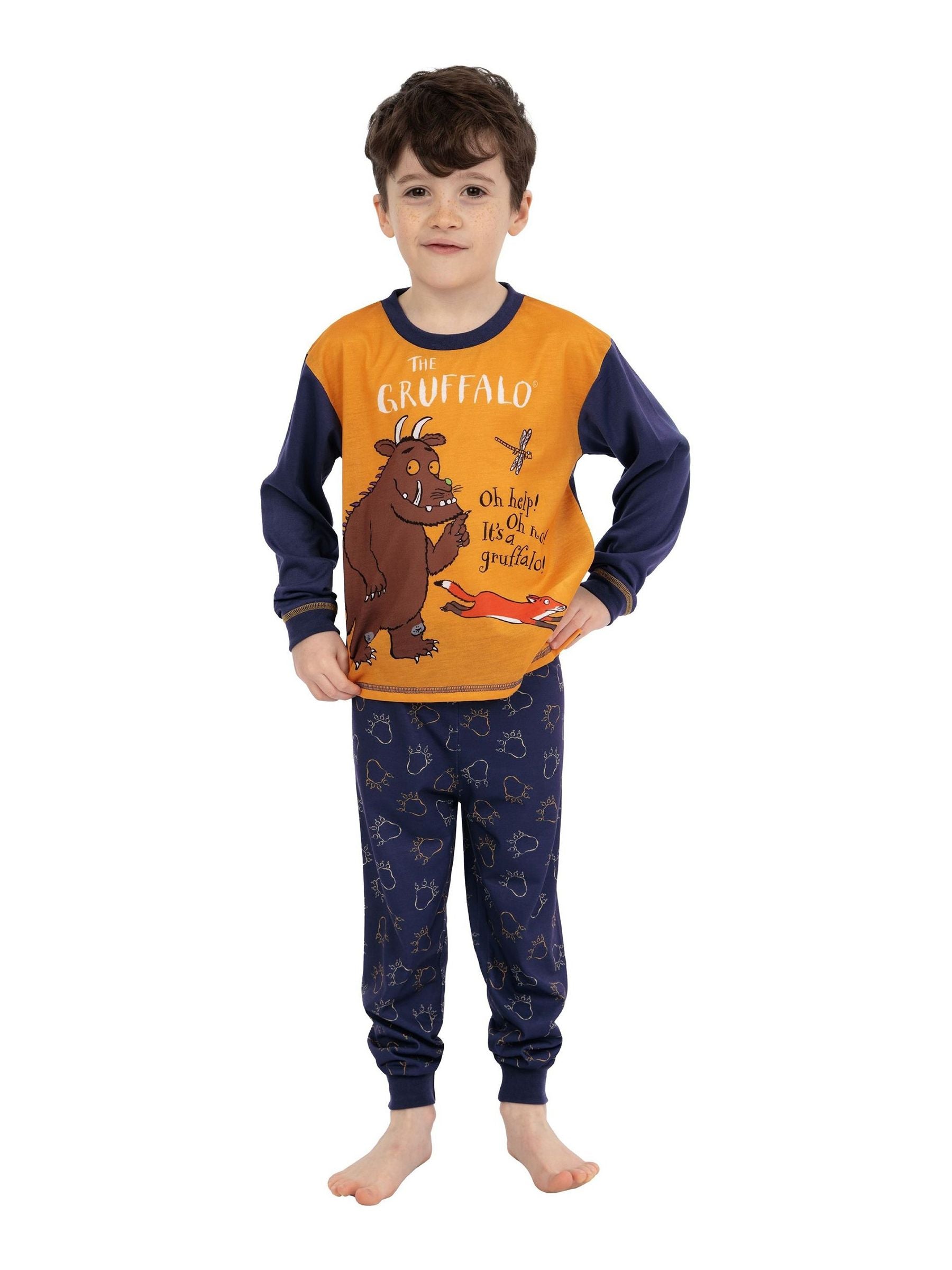 Dsiney Kidz - Character Blue The Gruffalo Long Sleeve Pyjamas image 1