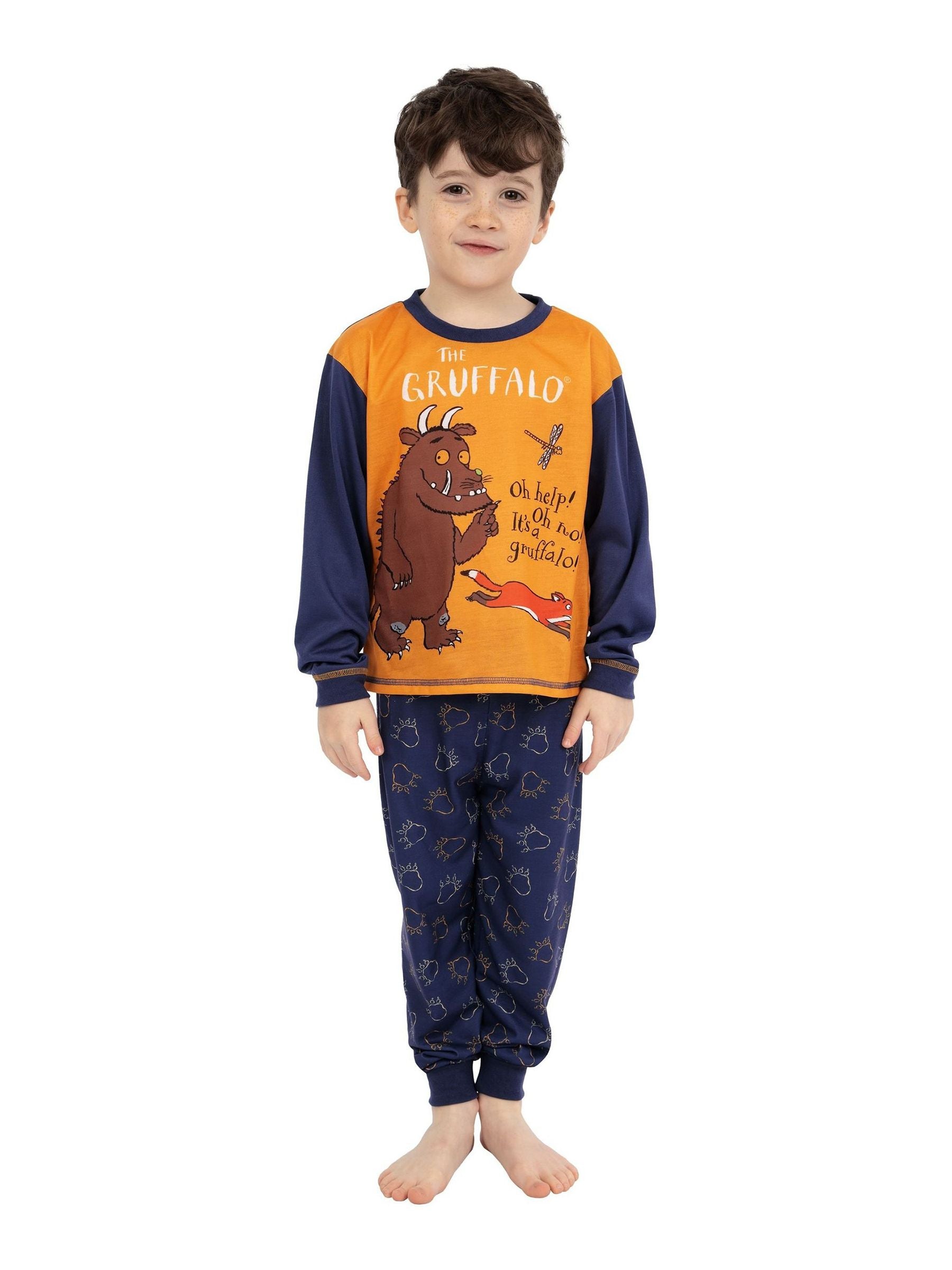 Dsiney Kidz - Character Blue The Gruffalo Long Sleeve Pyjamas image 3