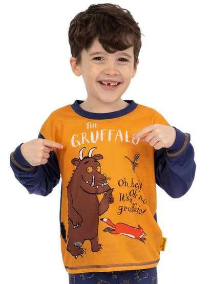 Dsiney Kidz - Character Blue The Gruffalo Long Sleeve Pyjamas image 6