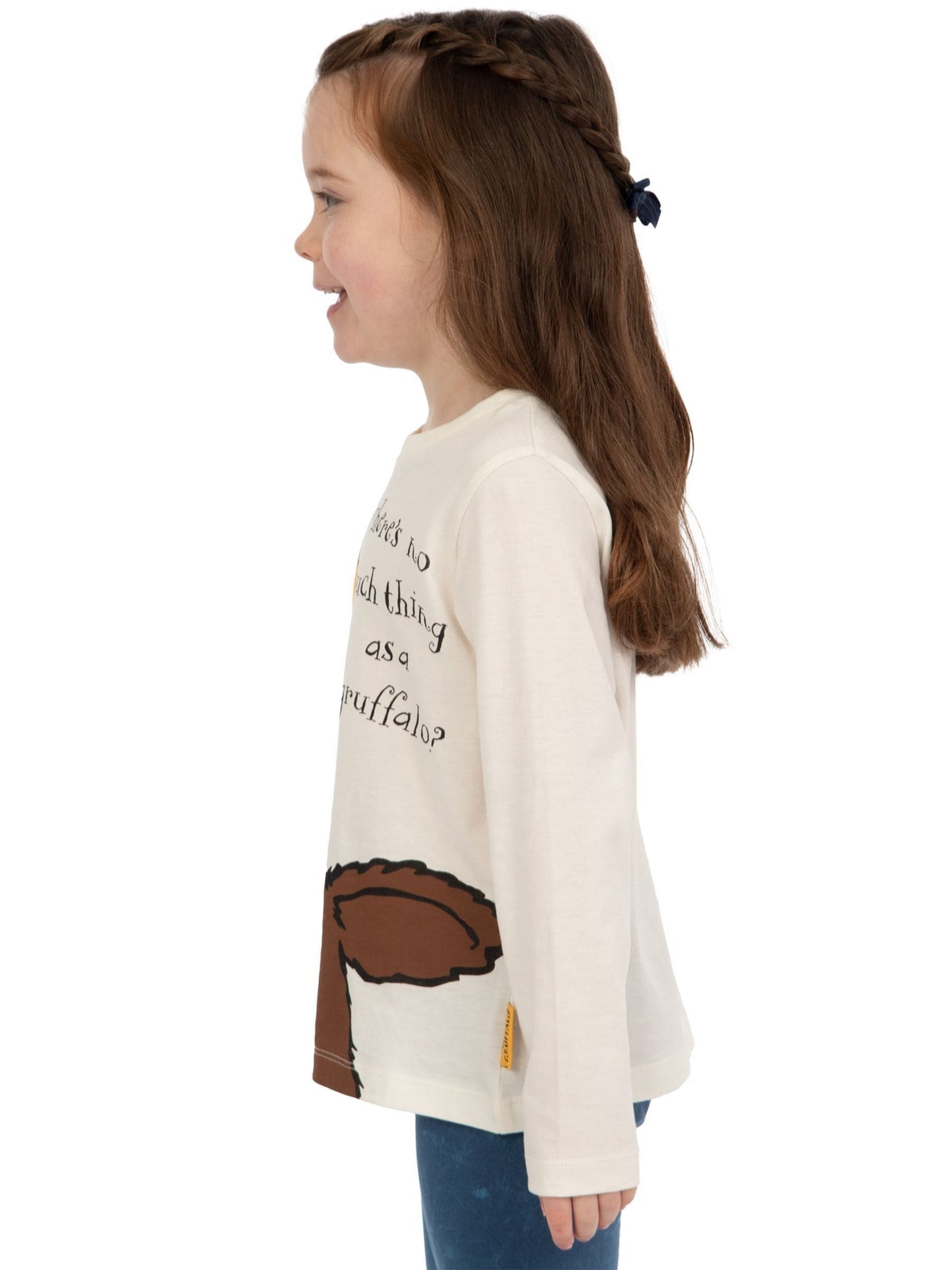 Character Cream The Gruffalo Long Sleeve 100% Cotton T-Shirt image 4